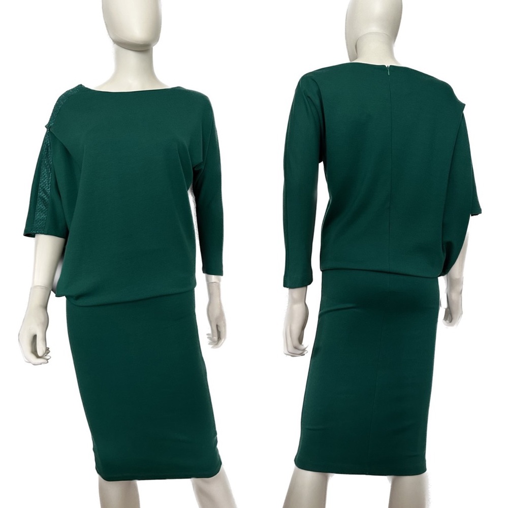NWT STELLA WOMEN DRESS ASYMMETRIC 3/4 SLEEVES CASUAL/OFFICE WEAR‎ PARTY COCKTAIL